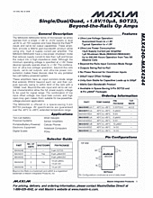 DataSheet MAX4244 pdf